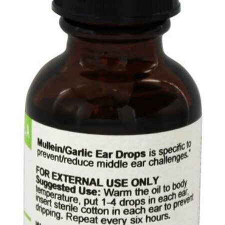 A orelha do alho Mullein deixa cair a força profissional - 1 fl. oz. Herbs Etc - Imagem 2