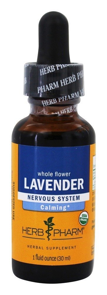 Extracto líquido de lavanda integral para suporte a sistema nervoso - 1 fl. oz. Herb Pharm