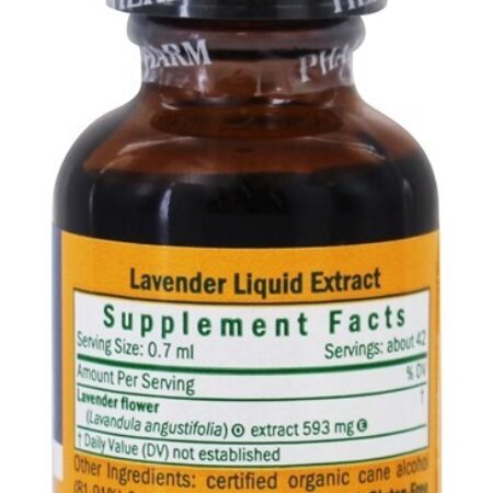 Extracto líquido de lavanda integral para suporte a sistema nervoso - 1 fl. oz. Herb Pharm - Imagem 2
