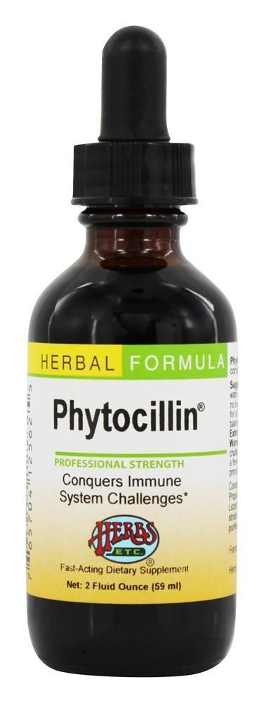 Força Profissional de Fitocilina - 2 fl. oz. Herbs Etc