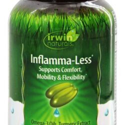 Inflamma-Less Para Conforto, Mobilidade & Flexibilidade - 80 Softgels Irwin Naturals