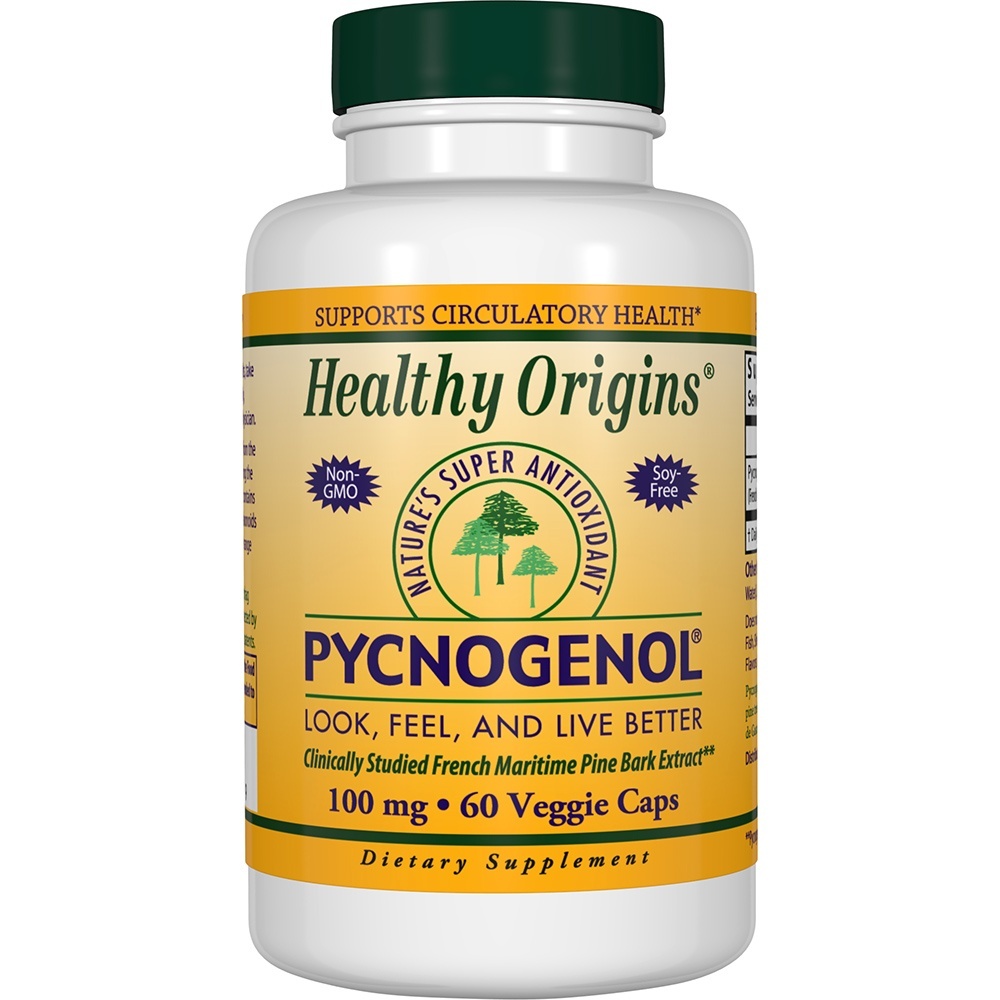 Pycnogenol 100 mg. - Cápsulas vegetarianas 60 Healthy Origins