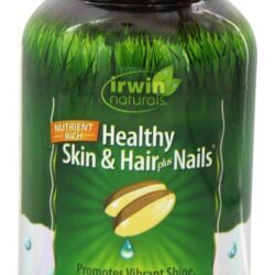 Saúde da Pele & Cabelo + Unhas - 60 Softgels Irwin Naturals