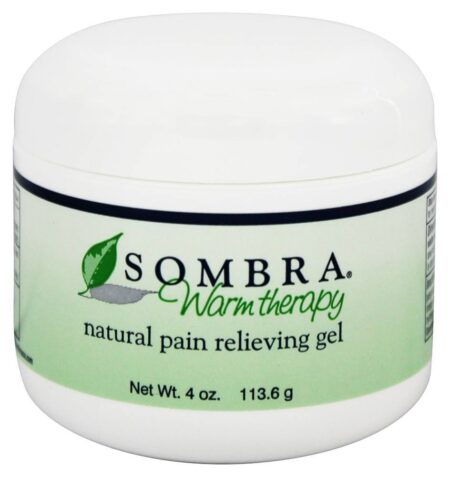 Sombra Quente Terapia Natural Dor Aliviando Gel - 4 oz. Grampa's Garden