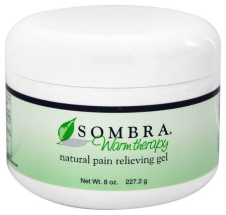 Sombra Quente Terapia Natural Dor Aliviando Gel - 8 oz. Grampa's Garden