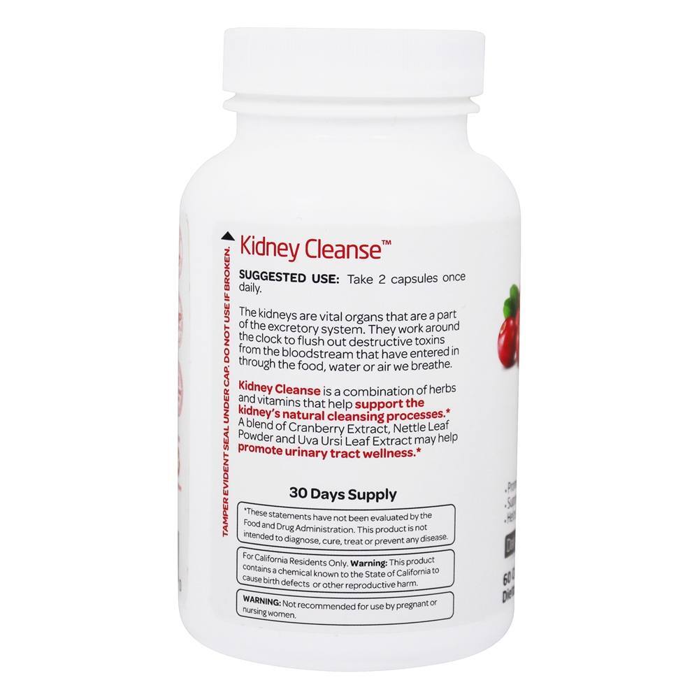 Kidney Cleanse Para o Trato Urinário - Cápsulas 90 Health Plus - Imagem 3