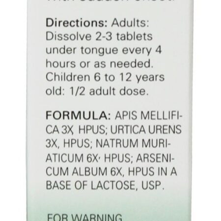 Urticária - 100 Tablets Hylands - Imagem 2