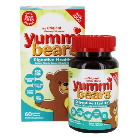 Yummi Bears Digestive Health - 60 Gummies Hero Nutritionals Products