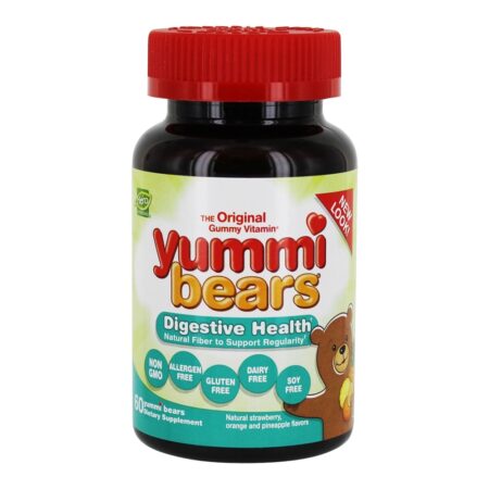 Yummi Bears Digestive Health - 60 Gummies Hero Nutritionals Products - Image 2