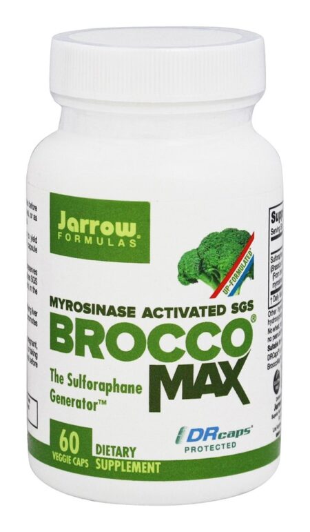 BroccoMax - Cápsulas vegetarianas 60 Jarrow Formulas