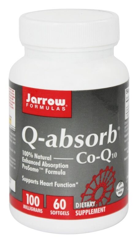 Q-absorve Co-Q10 100 mg. - 60 Softgels Jarrow Formulas