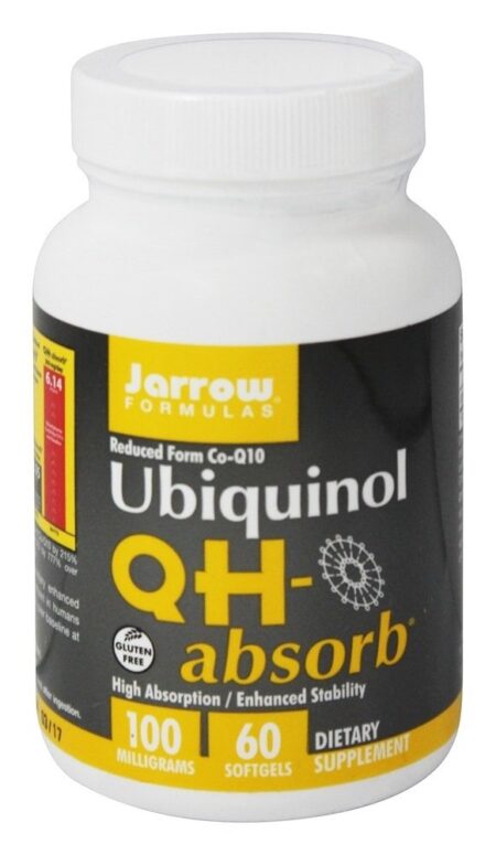 Ubiquinol QH-absorve 100 mg. - 60 Softgels Jarrow Formulas