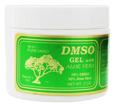 Gel Com Aloe Vera - 2 oz. Nature's Gift DMSO