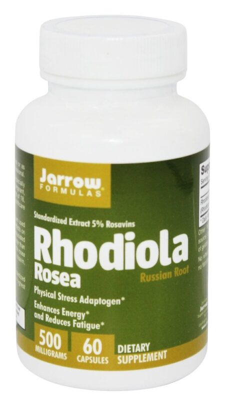 Rhodiola Rosea 500 mg. - Cápsulas 60 Jarrow Formulas