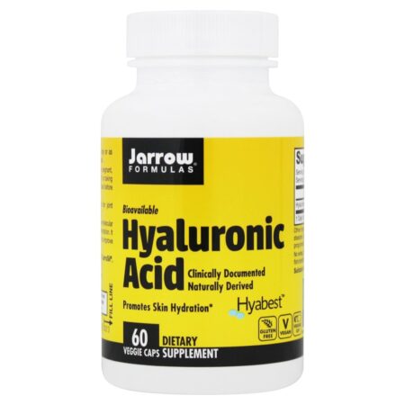 Ácido Hialurônico 50 mg. - Cápsulas 60 Jarrow Formulas