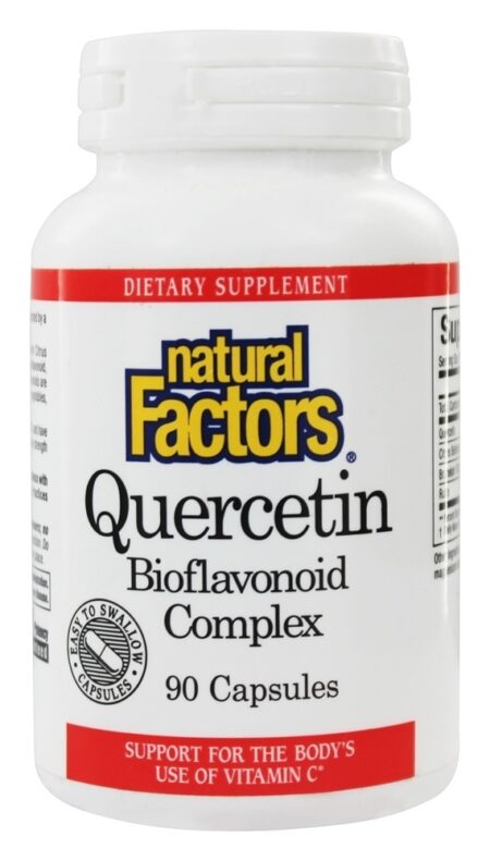 Complexo Bioflavonóide da Quercetina - Cápsulas 90 Natural Factors