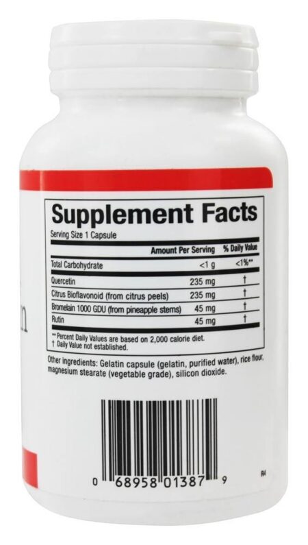 Complexo Bioflavonóide da Quercetina - Cápsulas 90 Natural Factors - Image 2