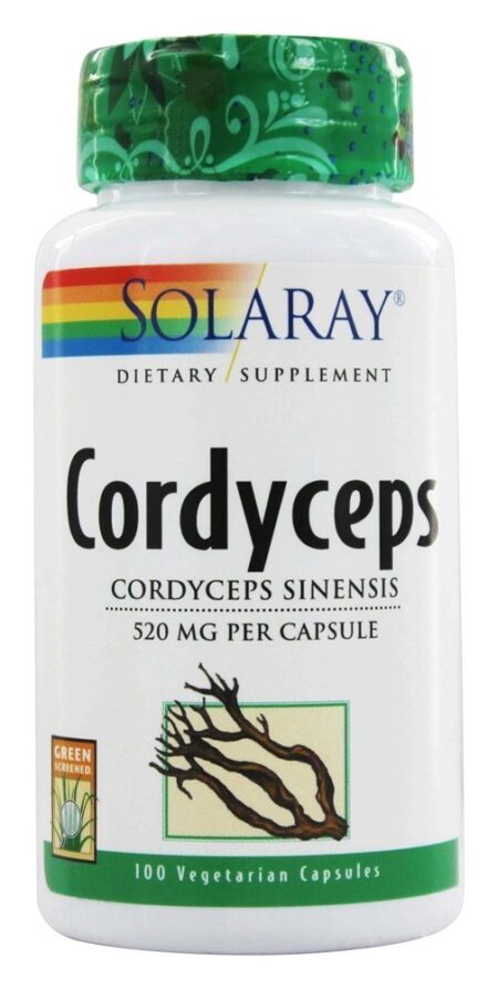 Cordyceps 520 mg. - Cápsulas vegetarianas 100 Solaray