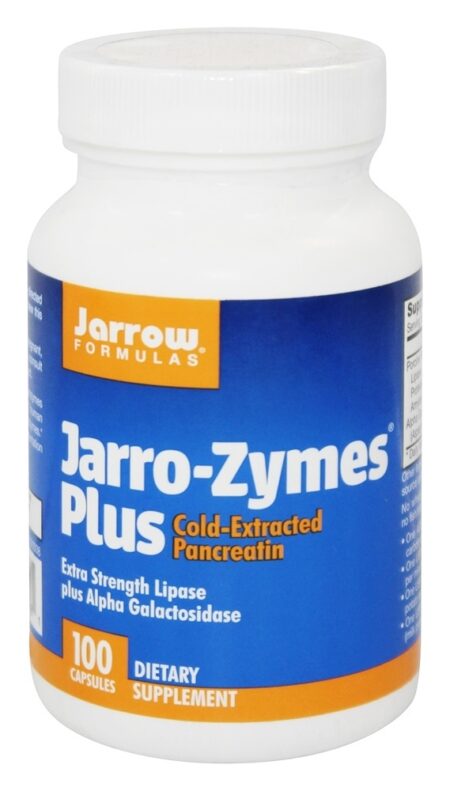 Jarro-Zymes Plus - Cápsulas 100 Jarrow Formulas