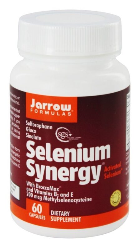 Selenium Synergy Selênio Ativado 200 mcg. - Cápsulas 60 Jarrow Formulas