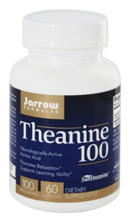 Teanina 100 mg. - Cápsulas 60 Jarrow Formulas