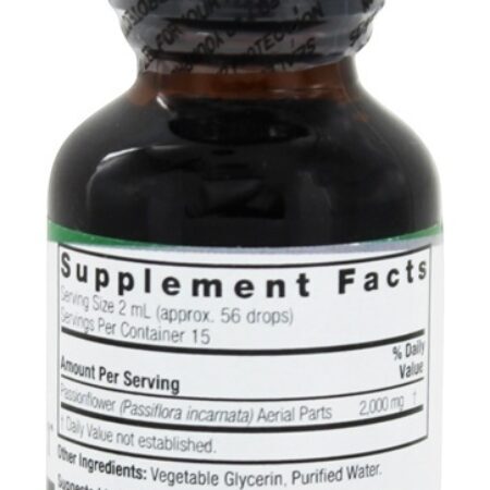 Flor de Maracujá Sem Álcool - 1 fl. oz. Nature's Answer - Imagem 2