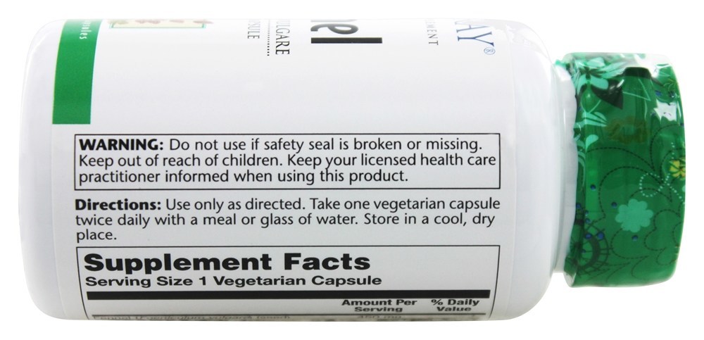 Sementes de Funcho 450 mg. - Cápsulas 100 Solaray - Imagem 2