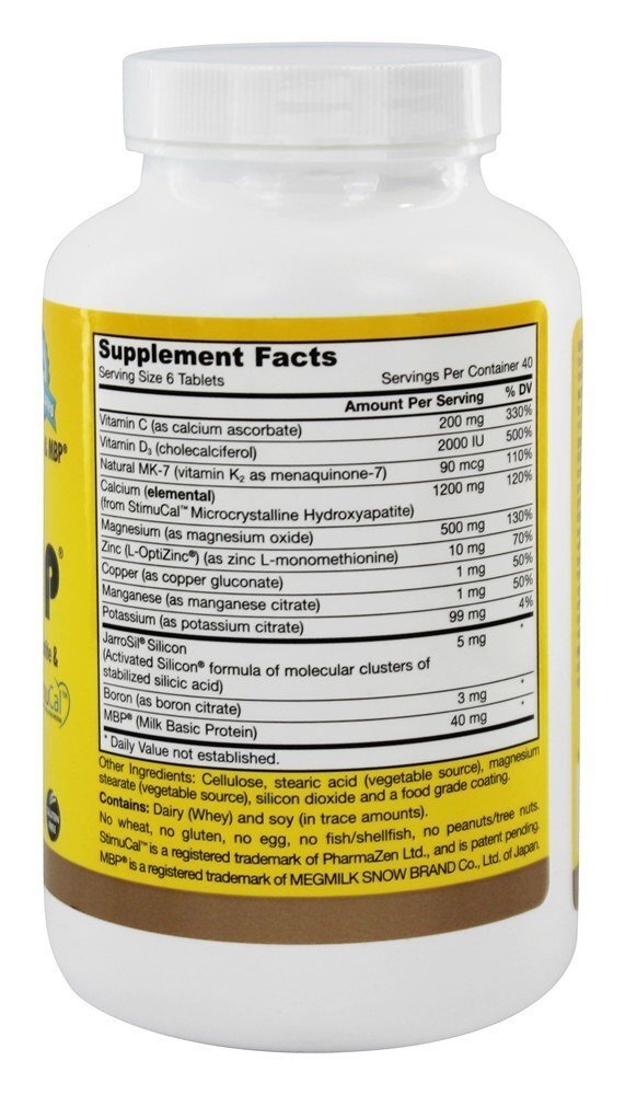 Ultra Bone-Up - 240 Tablets Jarrow Formulas - Imagem 2