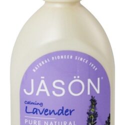Lavanda de Sabonete de Mão de Cetim - 16 fl. oz. JASON Natural Products