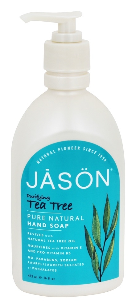 Chá de sabão de mão de cetim - 16 fl. oz. JASON Natural Products