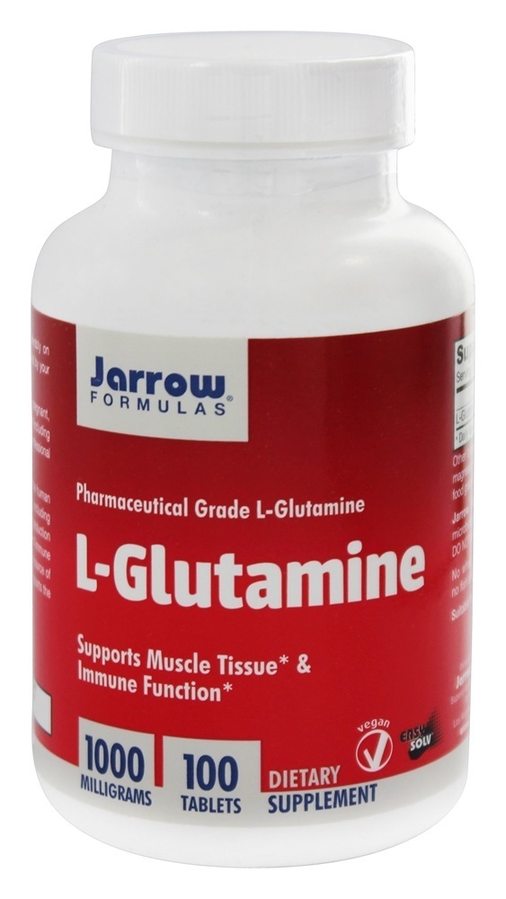 L-Glutamina 1000 mg. - 100 Tablets Jarrow Formulas