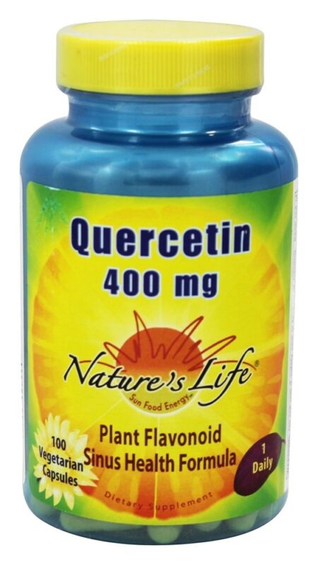 Quercetina 400 mg. - Cápsulas vegetarianas 100 Nature's Life