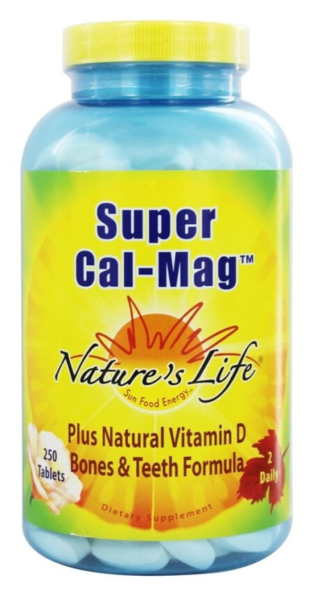 Super Cal-Mag - 250 Tablets Nature's Life