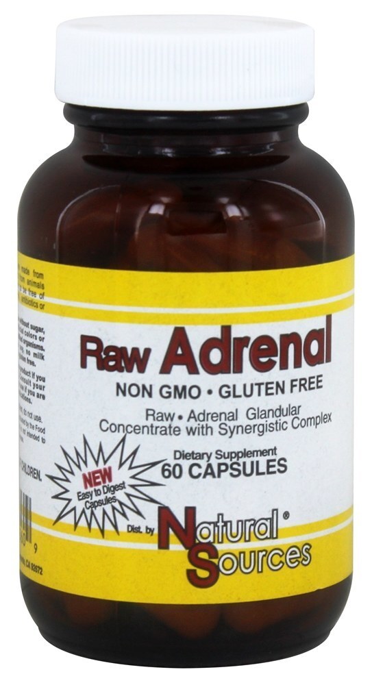 Adrenal Pura - Cápsulas 60 Natural Sources