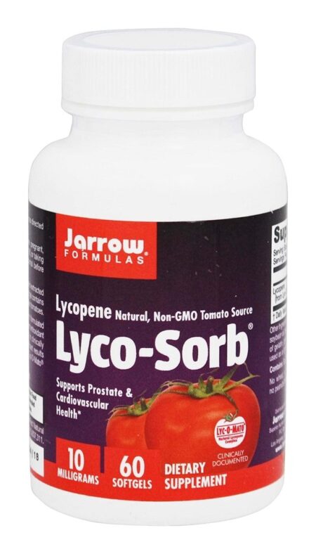 Lyco-Sorb 10 mg. - 60 Softgels Jarrow Formulas