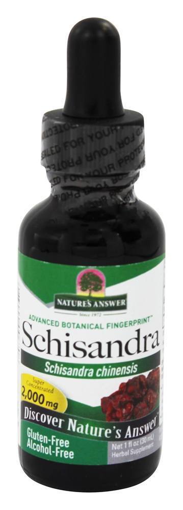 Schisandra Berry Sem álcool - 1 fl. oz. Nature's Answer