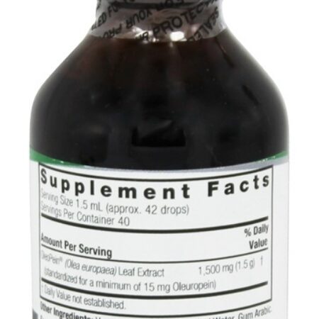 Oleopein Oliva Folha álcool Livre - 2 fl. oz. Nature's Answer - Imagem 2