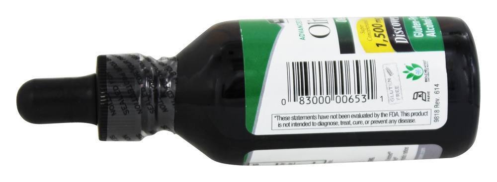 Oleopein Oliva Folha álcool Livre - 2 fl. oz. Nature's Answer - Imagem 3