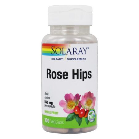 Rose Hips 550 mg. - Cápsulas 100 Solaray