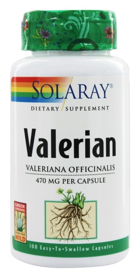 Valeriana 470 mg. - Cápsulas 100 Solaray