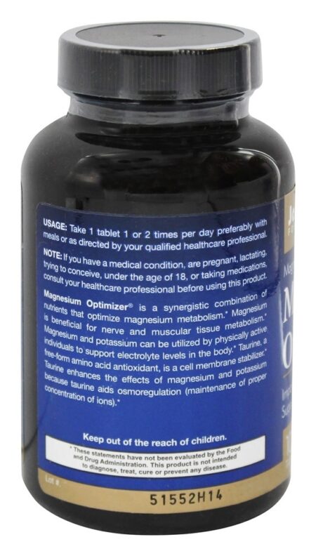 Otimizador De Magnésio - 100 Tablets Jarrow Formulas - Image 3