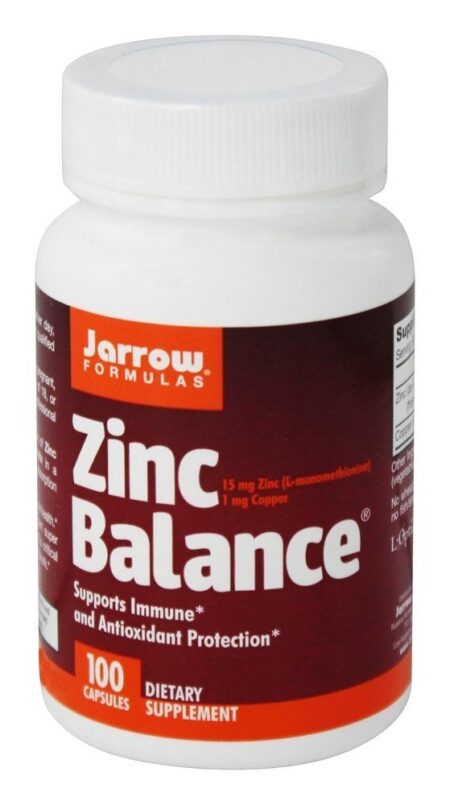 Zinco Balance 15 mg. - Cápsulas 100 Jarrow Formulas