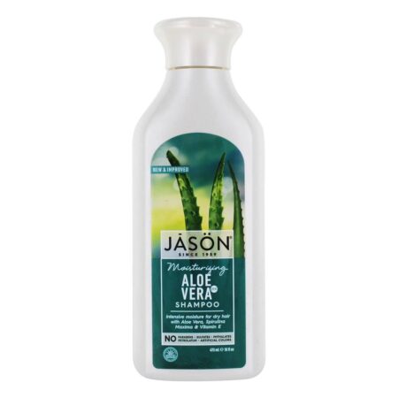 Shampoo Hidratante Natural Aloe Vera 84 % - 16 fl. oz. JASON Natural Products