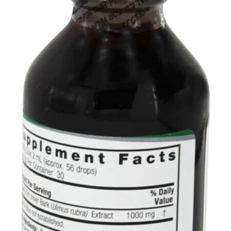 Álcool orgânico da casca interna do olmo escorregadiço - 2 fl. oz. Nature's Answer - Imagem 3