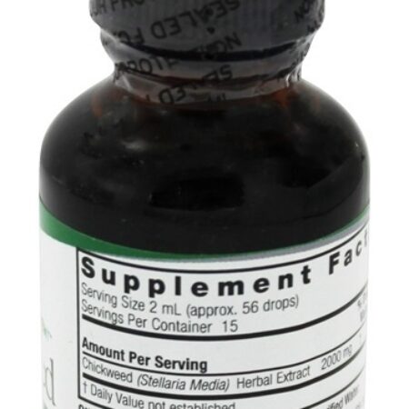 Chickweed Herb Sem Álcool - 1 fl. oz. Nature's Answer - Imagem 2