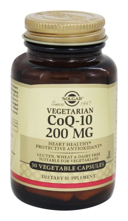 CoQ-10 Vegetariana 200 mg. - Cápsulas vegetarianas 30 Solgar