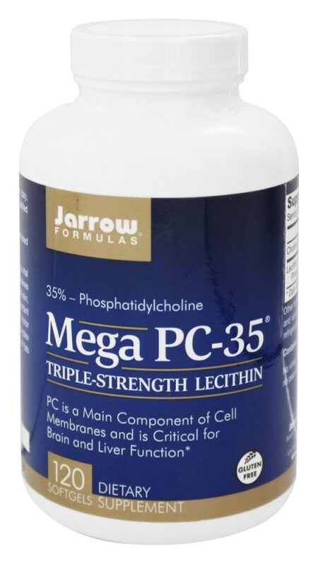 Mega PC-35 (lecitina) - 120 Softgels Jarrow Formulas