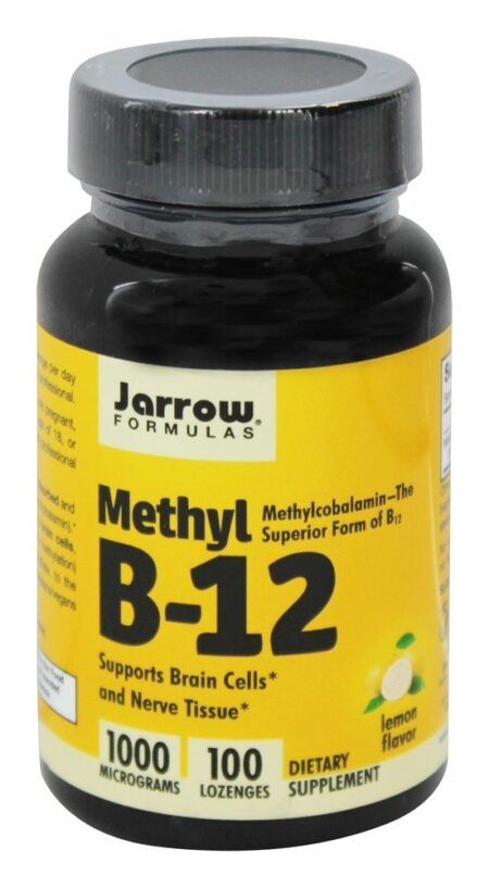 Metil B12 1000 mcg. - 100 Pastilhas Jarrow Formulas