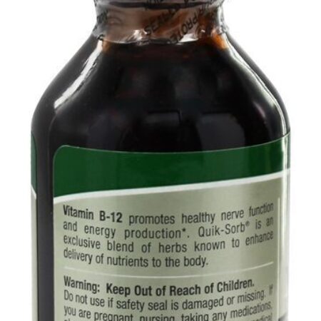 Vitamina B12 Líquida Sabor Natural - 2 fl. oz. Nature's Answer - Imagem 3