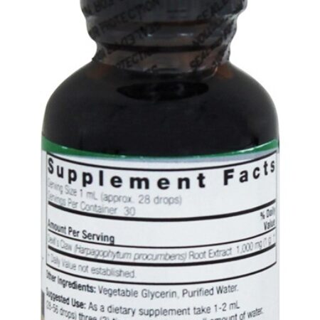 Garra do Diabo Raiz Sem Álcool - 1 fl. oz. Nature's Answer - Imagem 2